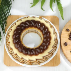 Flan phô mai cà phê