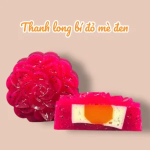 Rau câu trung thu Thanh Long bí đỏ mè đen